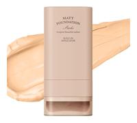 Full Coverage Foundation Stick, Cream Foundation Makeup with Brush, Longwear Concealer and Contour Stick with Matte Finish for Covering Impurities, 20 g
