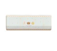 Full Coverage Indoor Air Conditioning Cover Sunproof Moisture Resistant for Split Systems 80x27x20cm Cute Design(stripe)
