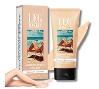 Full Coverage Leg Makeup Concealer - Waterproof, No Transfer for Varicose Veins, Scars & Tattoos - Long-Lasting Flawless Cream #01
