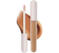 Full Coverage Liquid Concealer for Under Eye & Blemishes, Oil-Free Long-Wear Hydrating Formula, Non-Caking Dark Circle Corrector with Lightweight Breathable Feel, Clear Beige (06)