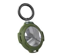 Full Coverage Shell Clear Protector Case Holder Shockproof Protective Case Keychain for Trackers with Clear Cover