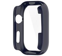 Full Coverage Smartwatch Integrated PC Glass Screen Protector Hard Sleeve Case Indoor Outdoor Use Prevents Damage Antiscratch Tempered Film