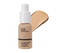 Full Coverage Soft Matte Longwear Liquid Foundation 30ml，#4 | Full coverage liquid foundation, soft matte finish, buildable, oil-control, lightweight, 5 shades, 30ml