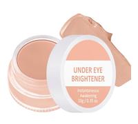 Full Coverage Under Eye Brightener & Concealer, Long Lasting Correcting Cream for Dark Circles, Warm Nude Highlighter Foundation 2-in-1
