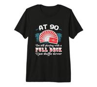Full Deck Birthday Shirts 90th Birthday Ninety Years Old Premium T-Shirt