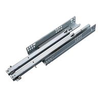 Full Der Slides with Soft Close, Heavy Du 3 Sect Rails, 2 Pieces for Wardrobe STO, Quiet, Bottom Mount Hidden Guides