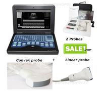 full digital B-Ultrasound Scanner 10.1 inch Laptop Machine Convex Linear Probe