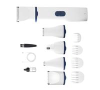Full Dog Grooming Structure 4 Functions Including Body Face Paw Cutting Battery Operated Quiet Motor ABS USB C Dog Trimmer