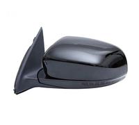 Full Door Mirror Electric Auto Rearview Mirror Assembly For Jeep For Cherokee 2016 2017 2018 2019 2020 2021 Car Turn Signal Electrically Adjustable Heating(Black,L)