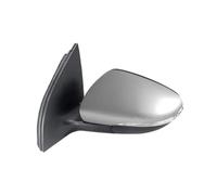 Full Door Mirror Electric For Vw For Golf 6 A6 Mk6 2009-2013 Car Rear View Mirror Assembly Auto With Turn Singal Light Electric Adjustable And Heated(Silver,L)