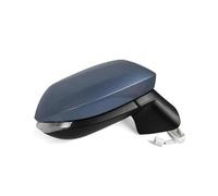 Full Door Wing Mirror 6 Pins Side Mirror Assembly For Toyota For Corolla For E21 E210 2019-2024 Black With Turn Signal Light Door Wing Mirror Car Accessories(Blue,Right)