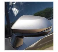 Full Door Wing Mirror 6 Pins Side Mirror Assembly For Toyota For Corolla For E21 E210 2019-2024 Black With Turn Signal Light Door Wing Mirror Car Accessories(Silver,Left)