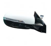 Full Door Wing Mirror Car Accessories Auto Outside Door Rearview Mirror Assemblys Left/Right For Kia For Sorento 2015 2016 2017 2018 2019(White)