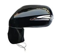 Full Door Wing Mirror Car Rearview Mirror Assembly Fold Turn Signal Heating Lens Adjustment Mirror Assy For Lexus RX 350 RX 450h RX 270 09-14(12 Wire Left A)