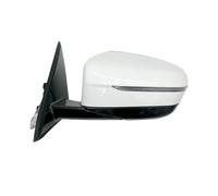 Full Door Wing Mirror Electric Heated For 3 For 320i For G20 For G28 2016 2017 2018 2019-2023 Car Side Rearview Mirror Assembly Auto Side Mirror Heating(Left White)