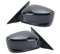 Full Door Wing Mirror Electric Heated For Accord 2008-2012 3 Wires Rearview Mirror Assembly Rough Right Side With Word Car Accessories(1 pair)