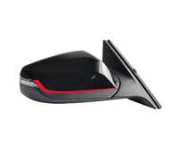 Full Door Wing Mirror Electric Heated For Malibu XL 2016 2017 2018 2019 Auto Door Wing Side Rearview Mirror Assembly(Red Line-RH)