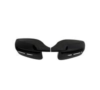 Full Door Wing Mirror For BMW 2 3 4 5 7 Series G20 G21 G28 G22 G11 G12 G42 For M4 Style LHD RHD Bright Black Side Wing Rearview Mirror Cover Caps(LHD-Bright black)
