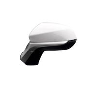 Full Door Wing Mirror For Changan CS15 2019-2021 LHD 5/6/8Pins Side Mirror Assembly Assy Rearview Mirror Cover Frame Glass Turn Signal Light Lamp Complete Door Wing Mirror(8pins left white)