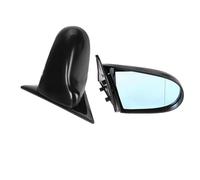 Full Door Wing Mirror For Civic For EG For Sedan 4D 1992 1993 1994 1995 2x Side Manual Adjustable Side Wing Mirror(Glossy Black)