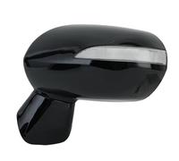 Full Door Wing Mirror For Fit For Jazz 2005 2006 2007 2008 5 Wires Side Rearview Mirror Assembly With Turn Signal Side Mirror(1pc left)