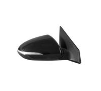 Full Door Wing Mirror For Hyundai For Elantra 2017 2018 Car Side Rearview Mirror Auto Heated Exterior Turn Signal Lights Electric Folding Complete Wing Mirror(1PC 5pin Right Black D)
