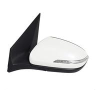 Full Door Wing Mirror For Hyundai For I20 2016 2017 Car Auto Electric Folding Turn Signal Heating Lens Adjustment Mirror Assy(White 6 pin Left)