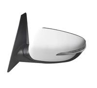 Full Door Wing Mirror For Kia For Carens 2013-2018 8-wire Side Rearview Mirror Assembly Exterior Mirrors With Electric Folding Heating Car Accessories Electric Wing Mirror Unit(1pcs white left)