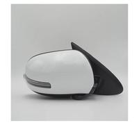 Full Door Wing Mirror For Mitsubishi For Outlander 2013-2020 Door Wing Rearview Mirror With Auto Folding Mirror Signal Lamp(White-Right)