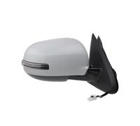 Full Door Wing Mirror For Mitsubishi For Outlander 2014 2015 2016 2017 2018 2019 Car Rearview Assembly 9 Pins Side Mirror Heated Turn Signal Power(White,Right)
