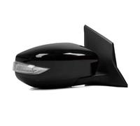 Full Door Wing Mirror For Nissan For Pulsar 2016-2023 | Car Outside Side Rearview Mirror Assemblys 3/5/7PIN Electric Adjustment Door Wing Mirrors(Black,7 wire Right)