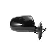 Full Door Wing Mirror For Toyota For Yaris Hatchback 2007-2011 Power Mirror Adjustment Side View Mirror Assembly(Right Gloss Black)