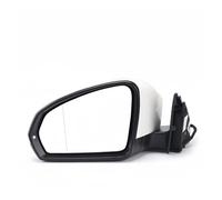 Full Door Wing Mirror For VW For T-Cross 2019 2020 2021 2022 2023 Car Accessories Outside Rearview Mirror Side Rear View Assembly Right Left Black White(6pin left white)