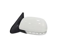 Full Door Wing Mirror Left Right Car Folding Side Rearview Mirror 5 PINS/7PINS/8PINS With Lamp For Hyundai For Santa For Fe 2008 2009 2010 2011 2012(7-wire L white)