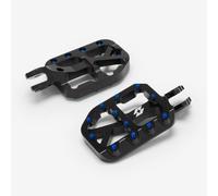 Full-E Charged Foot Peg Set Black Blue Pins for E Ride Pro, Surron, Talaria NEW