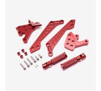 Full-E Charged Stunt Peg Set Red for Talaria Easy Installation Foot Peg Bracket