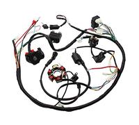 Full Electrics Wiring Harness Wire Loom CDI Coil Solenoid For GY6 150cc 200cc 250cc ATV Quad Buggy Go kart