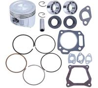 Full Engine Rebuild Piston Kit with Cylinder Head and Gaskets for GX160 For GX200 Performance