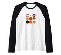 Full English Breakfast Fry up Raglan Baseball Tee