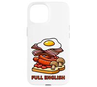 Full English Breakfast Funny British Food Case for iPhone 15