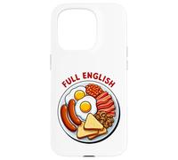 Full English Breakfast Lover Funny British Food Case for iPhone 15 Pro
