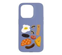 Full English Happy Breakfast Case for iPhone 15 Pro