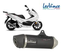 Full exhaust 1/1 Leovince black INOX Racing HONDA PCX 125 2018 > 2020 14062