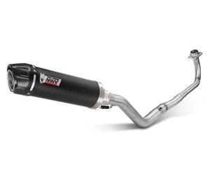 Full Exhaust 1X1 MIVV GP CARBON Carbon Cup VOGE BRIVIDO 125R 2023 2024