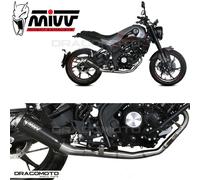 Mivv X-m1 Benelli Leoncino 125 2022-24 E.007.lc4b Homologated Full Line System unisex