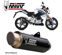 Mivv Complete Exhaust Gp Pro Carbon for BMW G 310 R 2018 > 2023