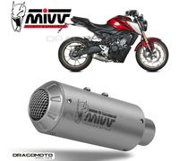 MIVV Exhaust MK3 Inox – Complete System for HONDA CB 125 R 2021-2023 – H.078.SM3X
