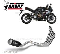 Mivv Complete Exhaust MK3 Black Inox black for HONDA CB 650 R 2019 > 2023