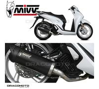 MV.HO.0007.LV - Full Exhaust MIVV MOVER Black HONDA SH 125 (20-23)