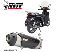 Mivv Approved Complete Exhaust Urban Stainless Steel Honda Sh 300 2007 > 2014